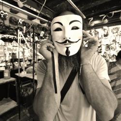 Masque Anonymous à Venise (Italie)